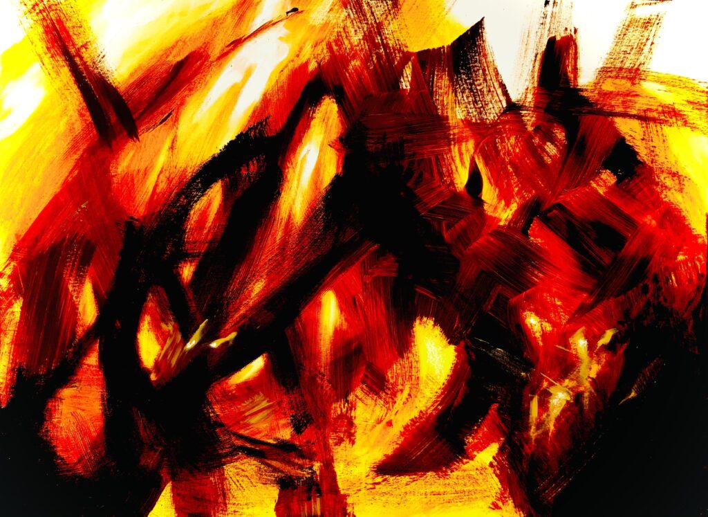 An abstract called "Fire"